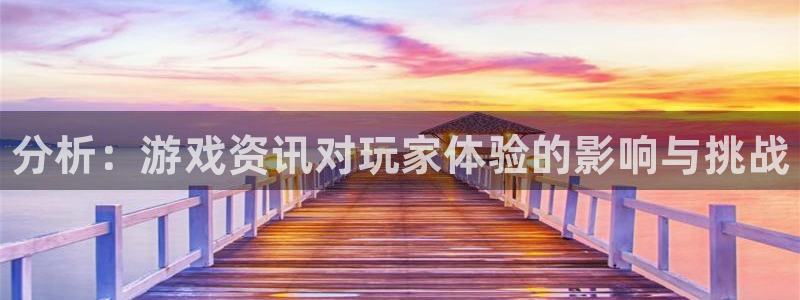 极悦娱乐注册开户：分析：游戏资讯对玩家体验的影响与挑战